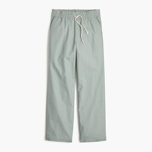 NWT J. Crew Factory Linen Blend Mint Green Paper Bag Pants